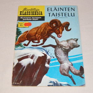 Kuvitettuja klassikkoja 71 Eläinten taistelu